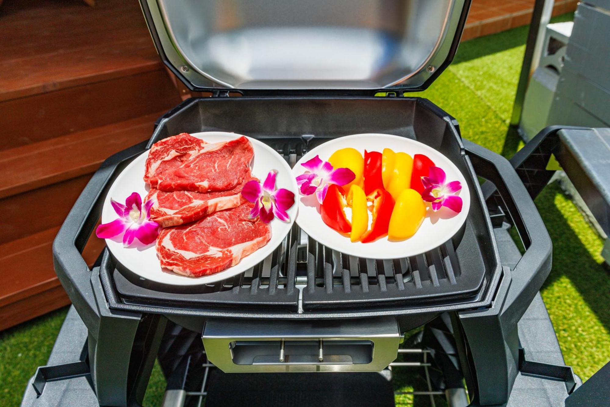新規オープン サウナ Bbq ジャグジー付き 最大7名 無料駐車場4台 ビーチまで車で5分 Sky House Villa Uruma Eksteriør billede